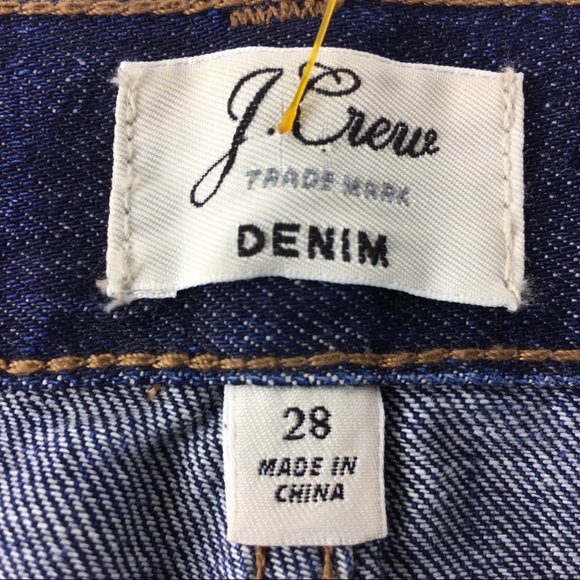 J.Crew Pencil Skirt Dark Wash - Picture 7 of 7